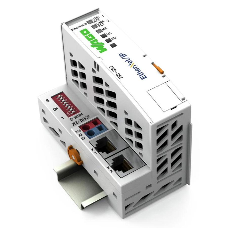 WAGO 750-363 EtherNet/IP 總線耦合器